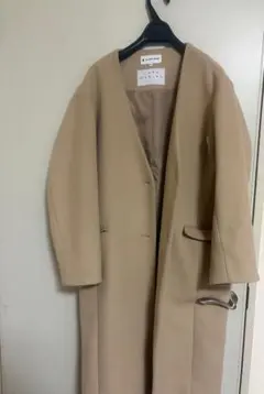 ブラウンのコート
