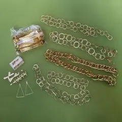 ほとんどゴールド金具セット　追加あり