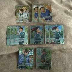 名探偵コナンTCG 服部平次 遠山和葉 緑カード MR SRP まとめて