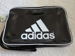 【未使用】adidas エナメルスポーツバッグ 黒