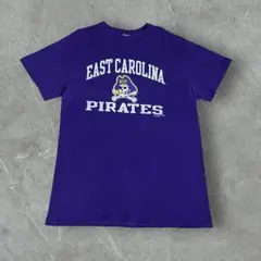 カレッジ Tシャツ M相当 イーストキャロライナ大学 パイレーツ・フットボール