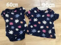 ベビーギャップ　ボディスーツ3-6ヶ月、Tシャツ18-24ヶ月　セット￼