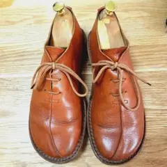 美品】トリッペン trippen レザーフラットシューズ レースアップ 36