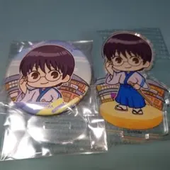 銀魂缶バッジ＆アクスタ