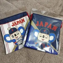 【新品・未開封】ドアラ×侍ジャパン　巾着ホーム&ビジター　2026