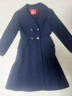 Vivienne Westwood ウール ロングコート ラブ襟 黒色 M〜L - メルカリ