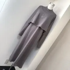 新品スコットクラブ　金ボタン綺麗目　　ロングワンピース　ヤマダヤ　ETHR