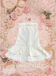 平成♡姫ギャル LIZLISA TRALALA ベアトップミニワンピ y2k