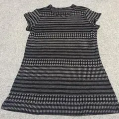 チュニック Tシャツ　柄　グレー系のサムネイル