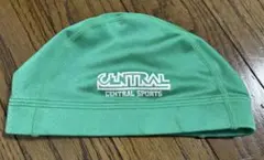 セントラルスポーツ　キッズ　スイムキャップ　緑色