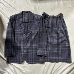 Burberrys チェック柄 セットアップ ネイビー系