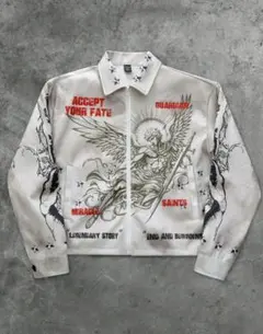 00s ジャケット archive y2k opium グランジ　ダークウェア