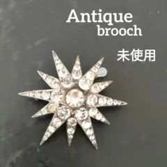 【未使用】 アンティークジュエリー ブローチ　ヴィンテージ　クリスマス