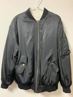 ジャンパー 美品 ブルゾン フリース Mサイズ ブラック