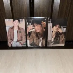 seventeen ウジ　ruby トレカ　08・09・10 3枚セット