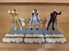 フィグライフ! 　三大将　フィギュアセット　青雉　黄猿　赤犬　ワンピース