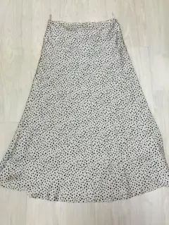 ロングスカート 総柄 フレアスカート グローバルワーク