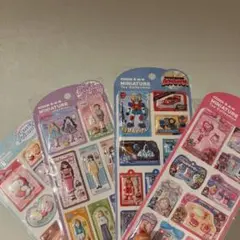 マインドウェイブ ミニチュアシール 4점 세트