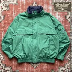 90s エディーバウアー ナイロンジャケット グリーン 緑 ヴィンテージ 古着