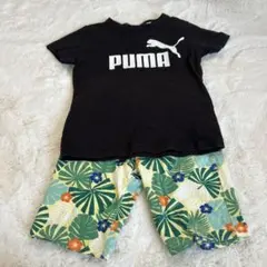 PUMA Tシャツと花柄ショートパンツセット120cmのサムネイル