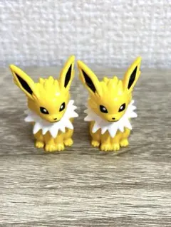 ポケモン バスボール サンダース フィギュア びっくらたまご イーブイフレンズ