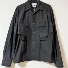 90's agnes b riri zipped twill shirt - メルカリ