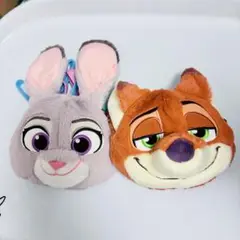 【匿名配送】　ズートピア　ジュディ　ニック　ポシェット　ショルダーバッグ　セット
