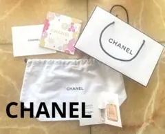 CHANEL マドモアゼル香水試供品　ショップ袋　巾着　メッセージカード2セット