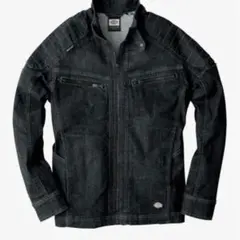 Dickies ストレッチデニムジャケット ブラック D-1430のサムネイル