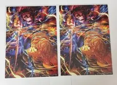 鬼滅の刃 映画特典 無限城編 キービジュアル イラストボード 善逸 獪岳