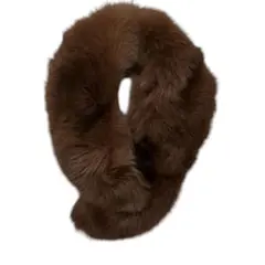 【未使用】サガフォックス　ブラウンファー　SAGA FOX　茶　ボリューム　高級