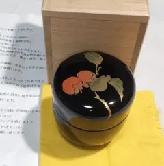 茶道具 棗 高台寺模様 漆器 共箱　康夫 茶道具 棗 高台寺模様 漆器 共箱 康夫 - メルカリ