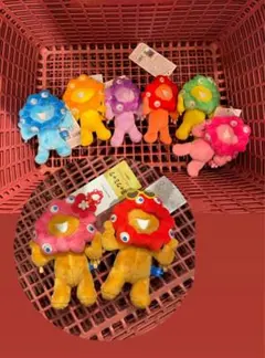 最新) 日焼けミャクミャク　推しカラーミャクミャク　ボールチェーンマスコット８種