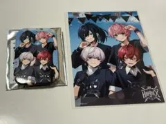 KnightX 騎士X スクエア缶バッジ ランダムブロマイドL版 セブンイレブン