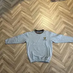 POLO グレー クルーネック トレーナー M