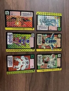 ドラゴンボールカードz フリーザ　6枚セット