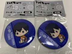 【影山飛雄2個セット】ハイキュー!!ぺたっとねじまきかんばっじ