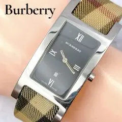 BURBERRY 希少 スクエアフェイスレディース時計 [正規品] - メルカリ