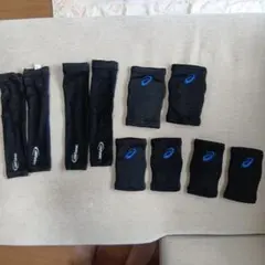 아식스 디펑크 배구 서포터즈 세트 주니어