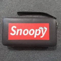 スヌーピーの財布＆携帯ケースの多機能ポーチ