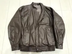 used品　ブラウン レザージャケット　日本製
