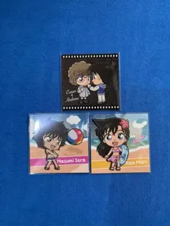 名探偵コナン　シール　aptx4869グミ 江戸川コナン　灰原哀　毛利蘭