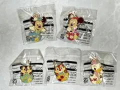 新品未使用　ディズニー　イースター　ピンバッジ　5点セット