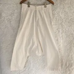 COMME des GARCONS サルエルパンツ アイボリー