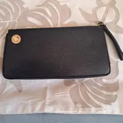 Bvlgari ブラックポーチ　取っ手付き