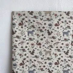 【はぎれ】リバティ　タナローン　グレ&モリ　05BR