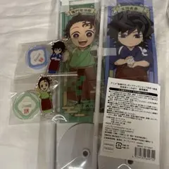 鬼滅の刃 きめつ食堂 食堂風ミニのぼり アクスタ冨岡義勇 竈門炭治郎