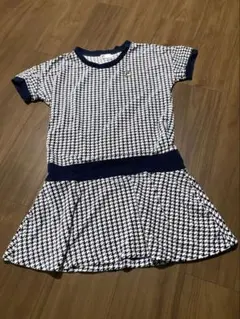 【超美品】秋冬生地　ワンピース　テニスウェア　レディース　Mサイズ　フィラ