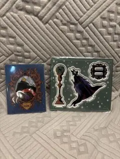 ディズニーキャラクターシールとアクリルセット