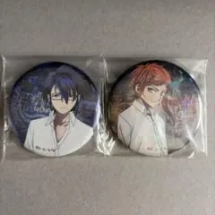 Ani-Art BOX購入特典　伏見猿比古　八田美咲　缶バッジ　アクキー Ani-Art BOX購入特典 伏見猿比古 八田美咲 缶バッジ アクキー